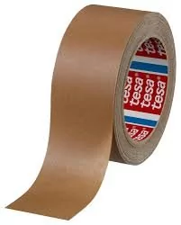 Taśma pakowa, papierowa, Tesapack, brązowa, 50 m x 50 mm - Taśmy klejące - miniaturka - grafika 1