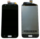Części serwisowe do telefonów - NOWY WYŚWIETLACZ LCD EKRAN DIGITIZER PASUJE DO SAMSUNG J330 J3 2017 CZARNY - miniaturka - grafika 1
