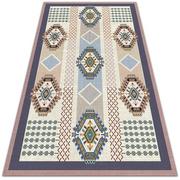 Dywany - Modny uniwersalny dywan winylowy Perska geometria 150x225 cm - miniaturka - grafika 1