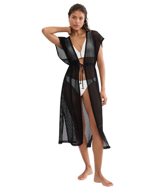 Kimono plażowe Triumph Beach MyWear Crochet Kimono-46