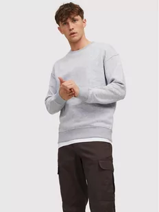 Jack&Jones Bluza Star 12208182 Szary Regular Fit - Bluzy męskie - miniaturka - grafika 1