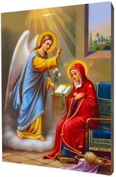 Ikona Zwiastowania Najświętszej Maryi Panny - Ikony i obrazy sakralne - miniaturka - grafika 1