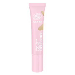 Face Boom Liquid Highlighter rozświetlacz w płynie 01 Frosty Glam 15ml - Rozświetlacze do twarzy i ciała - miniaturka - grafika 1