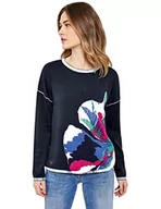 Swetry damskie - Cecil Damski sweter z dzianiny, Deep Blue, L - miniaturka - grafika 1
