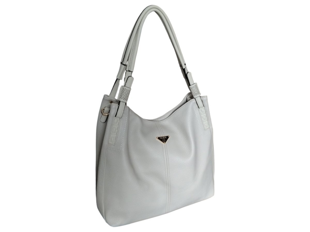 Torebka Damska, Modna Miejska Torba Shopper Na Ramię, Beżowy