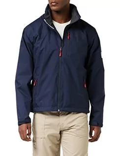 Kurtki męskie - Helly Hansen bluza z kapturem dla mężczyzn Crew midlayer Jacket kurtka, niebieski, M 33874_597 NAVY_M - grafika 1