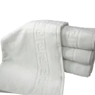Ręczniki - Ręcznik hotelowy Greek biel 70 x 140 [cm] biały - miniaturka - grafika 1
