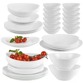 Serwisy obiadowe - KOMPLET ZESTAW SERWIS OBIADOWY PROMETEO 52EL 12OS - miniaturka - grafika 1