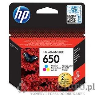 HP Nr 650 CZ102AE Orginalny kolor - Tusze oryginalne - miniaturka - grafika 10