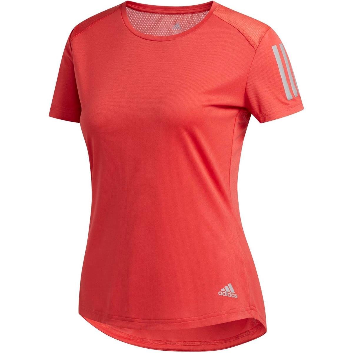 Adidas, Koszulka damska, Own The Run Te M, czerwona, rozmiar M