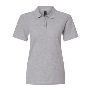 Damska Koszulka Polo Softstyle Pique - Koszulki sportowe damskie - miniaturka - grafika 1