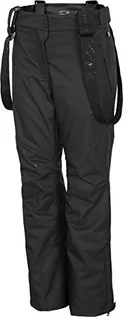 Spodnie damskie - 4F Damskie spodnie narciarskie Honour, głębokie czarne, XXL H4Z20-SPDN007-20S - grafika 1