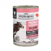 Mokra karma dla kotów - Wiejska Zagroda Karma mokra dla kota Monobiałkowa Wołowina (dorosły) 400 g - miniaturka - grafika 1