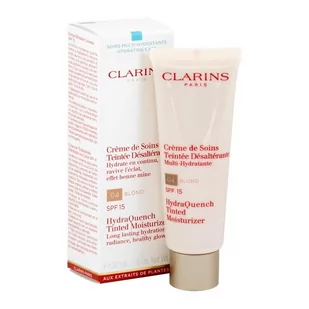 Clarins HydraQuench Tinted Moisturizer SPF15 podkład 50 ml dla kobiet 04 Blond - Podkłady do twarzy - miniaturka - grafika 4