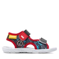 Buty dla chłopców - Sandały Primigi 5950200 Black-Red - miniaturka - grafika 1