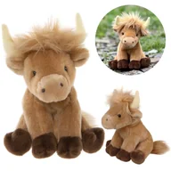Maskotki i pluszaki - Charlie Bears Maskotka krowa, z serii Cuddle Cubs, mały pluszak idealny dla niemowląt, 13 cm - miniaturka - grafika 1