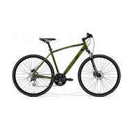 Rowery - Rower crossowy Merida CROSSWAY 20-D M-L(52) MOSS GREEN(SILVER-GREEN/BLACK) - miniaturka - grafika 1