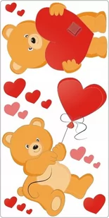 Naklejka na ścianę dla dzieci - Miś, Misie 25, 200x100 cm - Naklejki na ścianę Naklejka na ścianę dla dzieci - Miś, Misie 25, 200x100 cm - Naklejki na ścianę - miniaturka - grafika 1