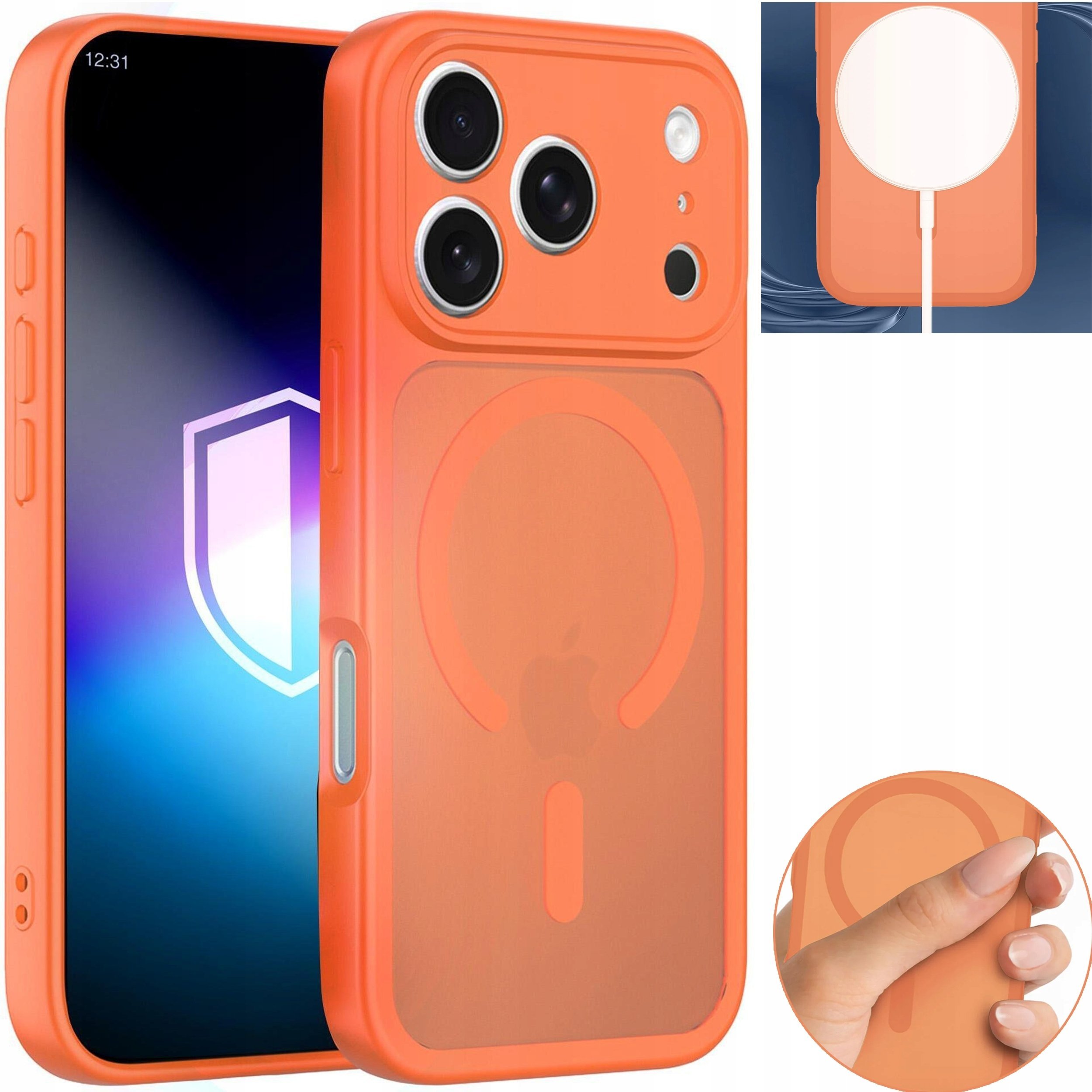 3mk Etui Apple iPhone 17 Pro Max - 3mk Misty MagCase Orange