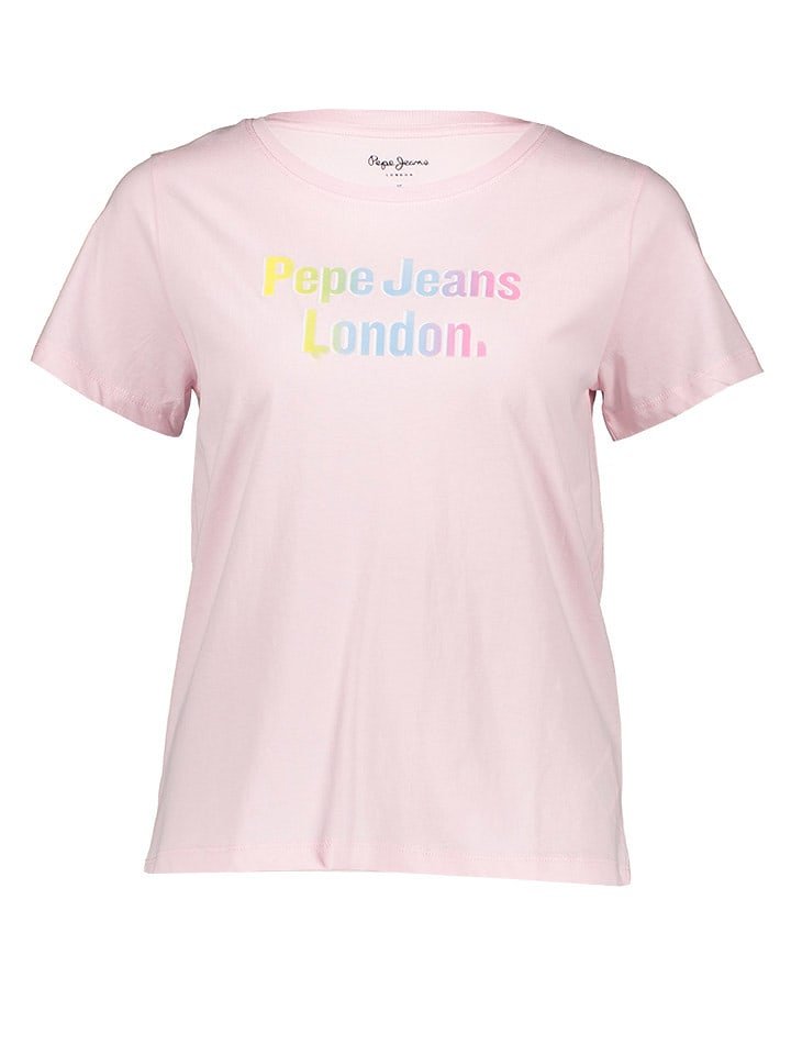 Pepe Jeans Koszulka w kolorze jasnoróżowym