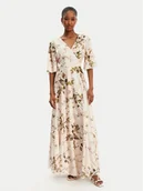 Sukienki - Rinascimento Sukienka wieczorowa CFC0122885003 Beżowy Regular Fit - miniaturka - grafika 1