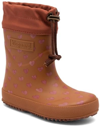 Bisgaard Dziecięce kalosze termiczne, uniseks, Autumn Heartbeat, 33 EU