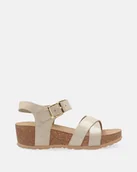 Sandały damskie - Sandały na koturnie - Venezia - miniaturka - grafika 1