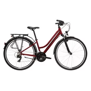 Kross Trans 1.0 28 L (19")  rubinowy/czarny połysk SR 12 KRTR1Z28X19W002496 - Rowery - miniaturka - grafika 1