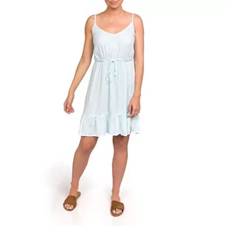 Sukienki - Hurley Sukienka damska w Brit Tank Dress niebieski Jasny wieczór l 3HCZ9521 - grafika 1