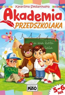 Akademia przedszkolaka Katarzyna Siedlanowska - Książki edukacyjne - miniaturka - grafika 1