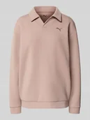 Koszulki i topy damskie - Koszulka polo o kroju relaxed fit z dodatkiem lyocellu - miniaturka - grafika 1