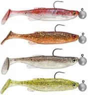 Przynęty - Zestaw gum zbrojonych Savage Gear Fat Minnow T-Tail RTF - miniaturka - grafika 1