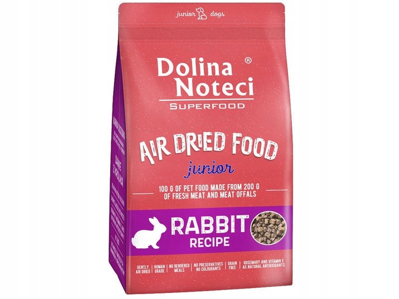 DOLINA NOTECI Superfood Junior Danie z królika 5kg