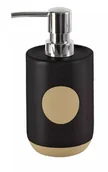 Mydelniczki i dozowniki mydła - Kleine Wolke Dozownik do mydła Spot Black - miniaturka - grafika 1