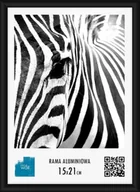 Ramki na zdjęcia - Nice Wall Rama aluminiowa 15x21 cm ALUC215X21 - miniaturka - grafika 1