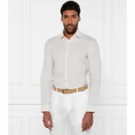 Koszule męskie - Calvin Klein Lniana koszula Slim Fit - miniaturka - grafika 1