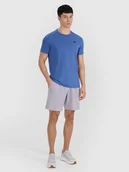 Spodenki męskie - 4F Spodenki treningowe szybkoschnące męskie - szare 3XL - miniaturka - grafika 1