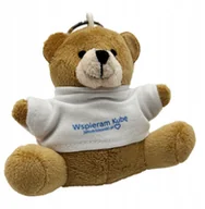 Breloki - GADŻET REKLAMOWY JakubSikorski - MISIO BRELOCZEK do KLUCZY MIŚ - miniaturka - grafika 1