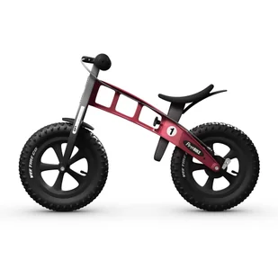 Dziecięcy rowerek biegowy FirstBike  FAT Edition Red - Rowerki biegowe - miniaturka - grafika 1