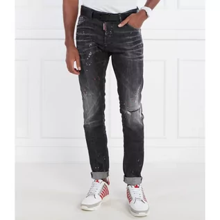 Spodnie męskie - Dsquared2 Jeansy | Tapered fit - grafika 1