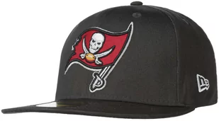 Czapka 59Fifty Buccaneers Side Patch by New Era, ciemnoszary, 7 1/4 (57,7 cm) - Czapki i chusty sportowe męskie - miniaturka - grafika 1