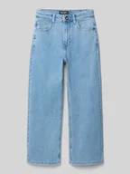 Spodnie i spodenki dla chłopców - Jeansy z wpuszczanymi kieszeniami model ‘GATELY’ - miniaturka - grafika 1