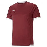 Koszulki męskie - PUMA PUMA Koszulka męska Teamliga Jersey Cordovan-Puma White XXL 704917 - miniaturka - grafika 1