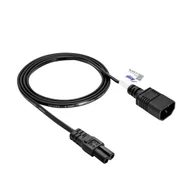 Kable - Kabel zasilający IEC C7 / C14 1.5m AK-PC-15A - miniaturka - grafika 1