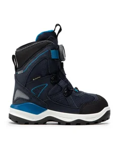 ECCO Śniegowce Snow Mountain GORE-TEX 71029251237 Granatowy - Buty dla chłopców - miniaturka - grafika 1