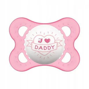 Mam MAM Smoczek uspokajający 2-6 Love &amp; Affection Dady Girl - Smoczki uspokajające - miniaturka - grafika 1