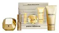 Zestawy perfum damskich - Paco Rabanne Lady Million woda perfumowana 80 ml + mleczko do ciała 100 ml + woda perfumowana 10 ml - miniaturka - grafika 1