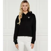 Bluzy damskie - Lacoste Bluza | Oversize fit - miniaturka - grafika 1