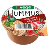 Hummus - Sante Hummus z Papryką na Ostro Lovege bezglutenowy 115g - - miniaturka - grafika 1