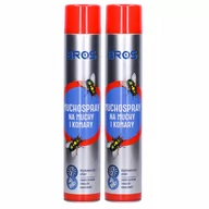 Zwalczanie i odstraszanie szkodników - 2xBROS MUCHOSPRAY 750ml MUCHY MUCHOZOL KOMARY DUŻY - miniaturka - grafika 1
